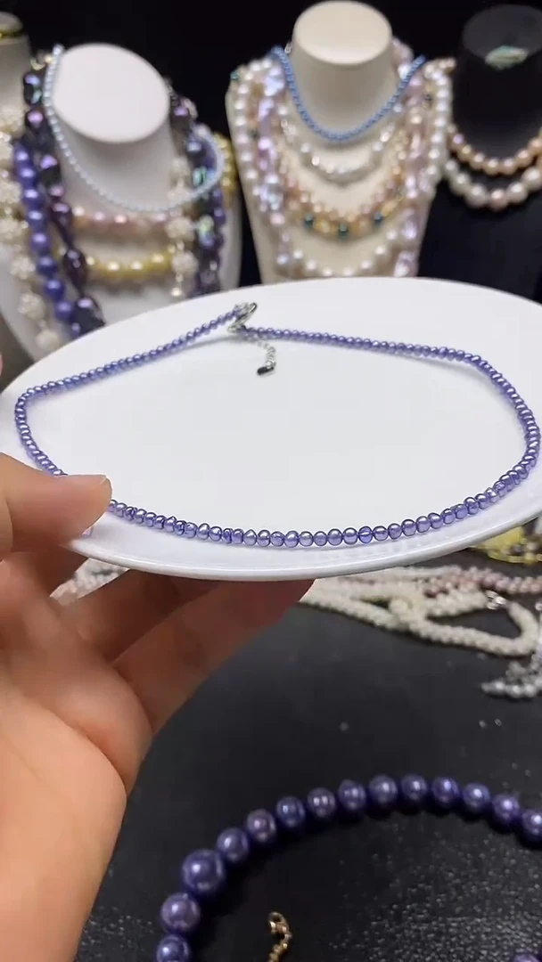 颈饰未镶嵌淡水珍珠人多人