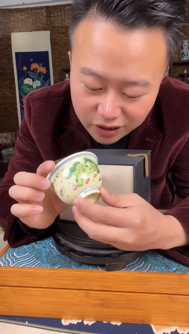 摆件瓷景德镇陶瓷摆件B717带礼盒