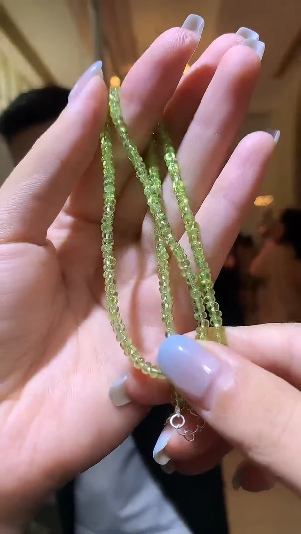 未镶嵌颈饰橄榄石（宝石世家严选）