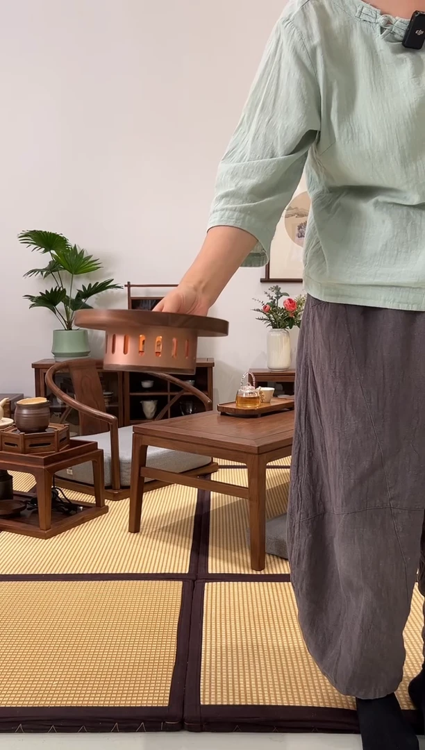 黑胡桃木温茶炉闪购链接