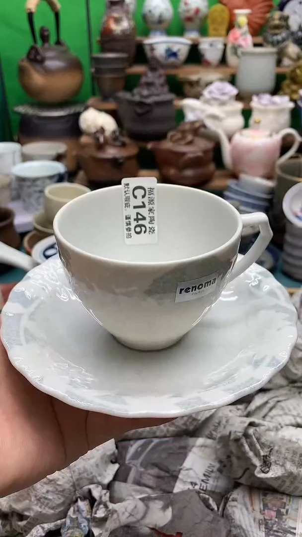 【闪购商品】盖碗海外回流瓷器