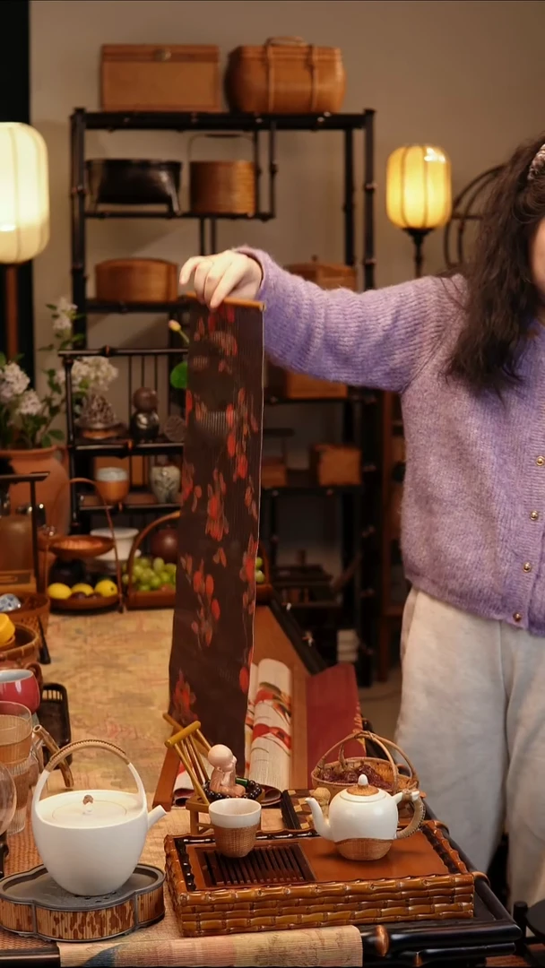 -叶红禅 茶席垫(30*60)