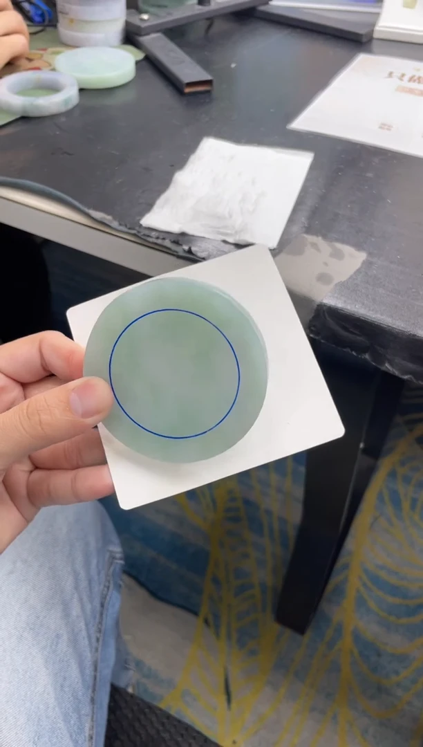 未镶嵌手镯定制翡翠雨*手镯CHC/DZS