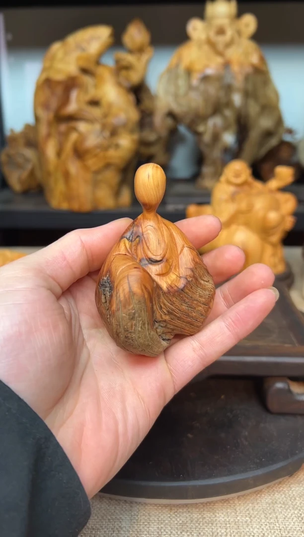 柏木（崖柏）崖柏雕刻件