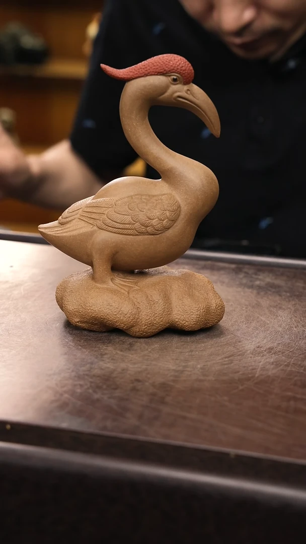 紫砂茶宠紫砂鸿运当头