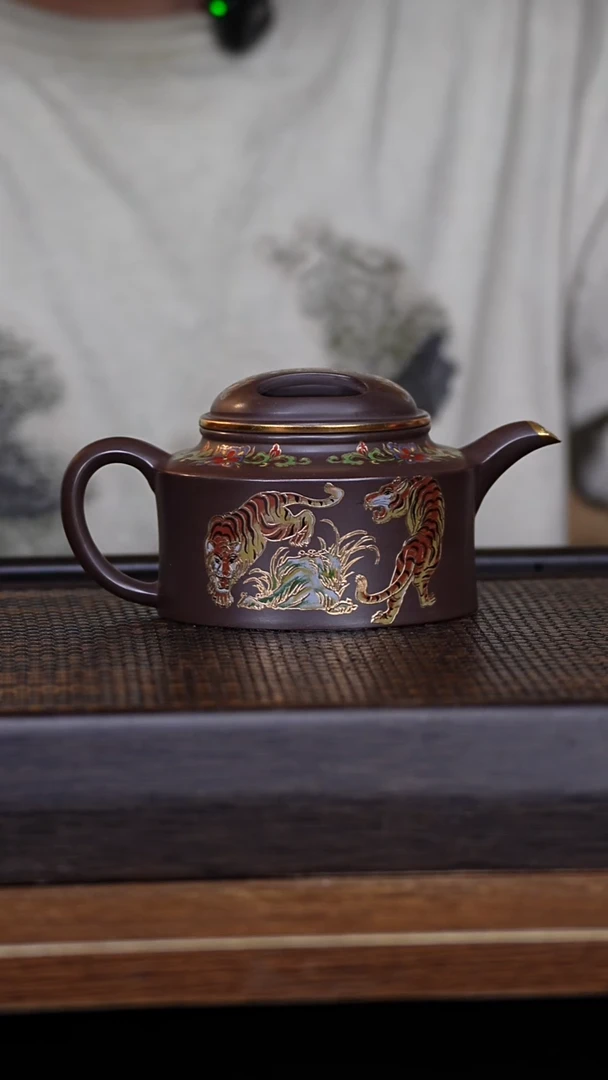 茶壶紫砂宜兴手工原矿紫砂壶001