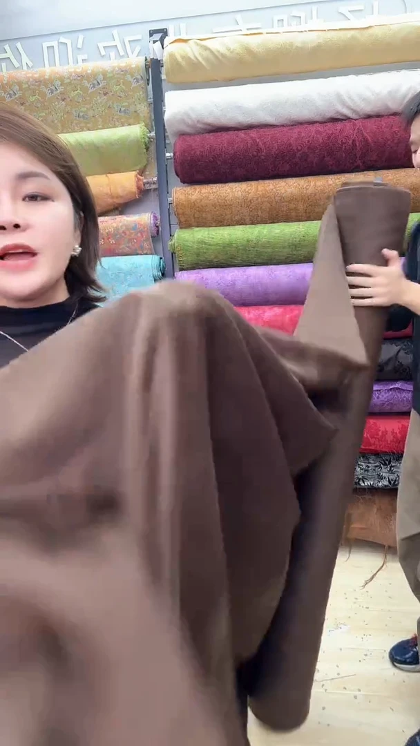 19号咖啡色双面幼崽绒2米