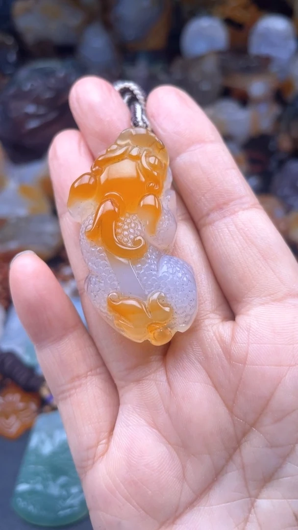 【闪购商品】玛瑙/玉髓颈饰未镶嵌AA