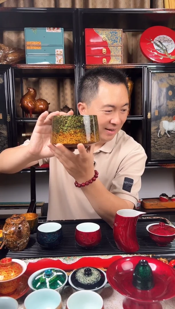 非遗太古大漆建水