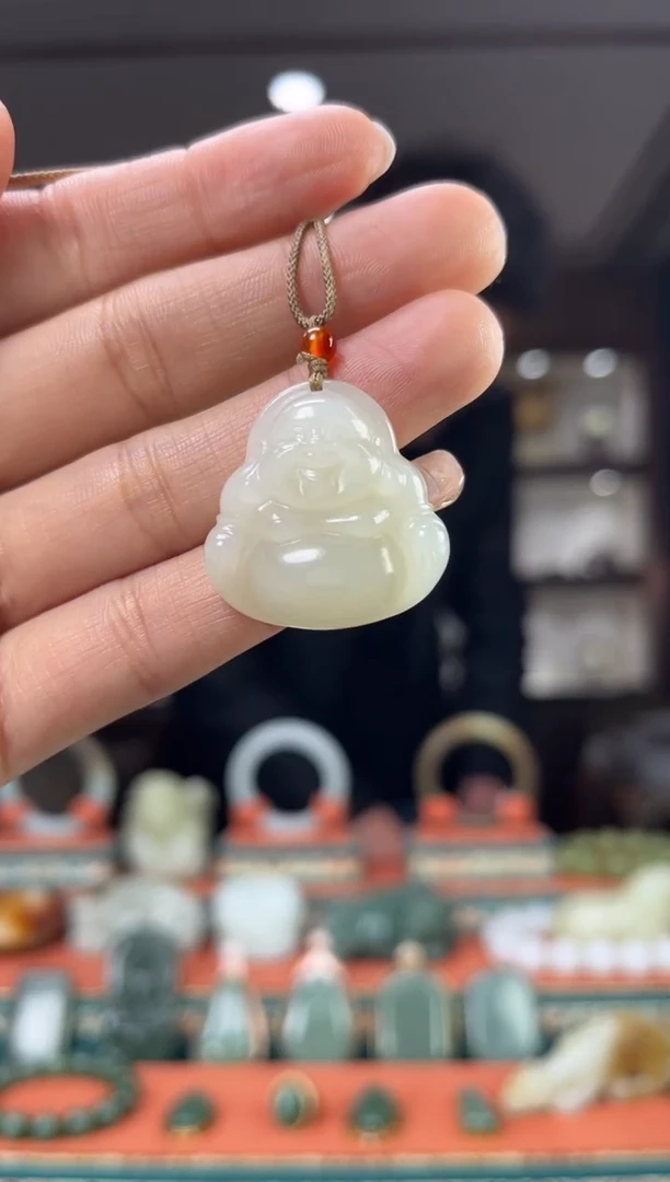 【闪购商品】和田玉颈饰未镶嵌佩佩28mm左右