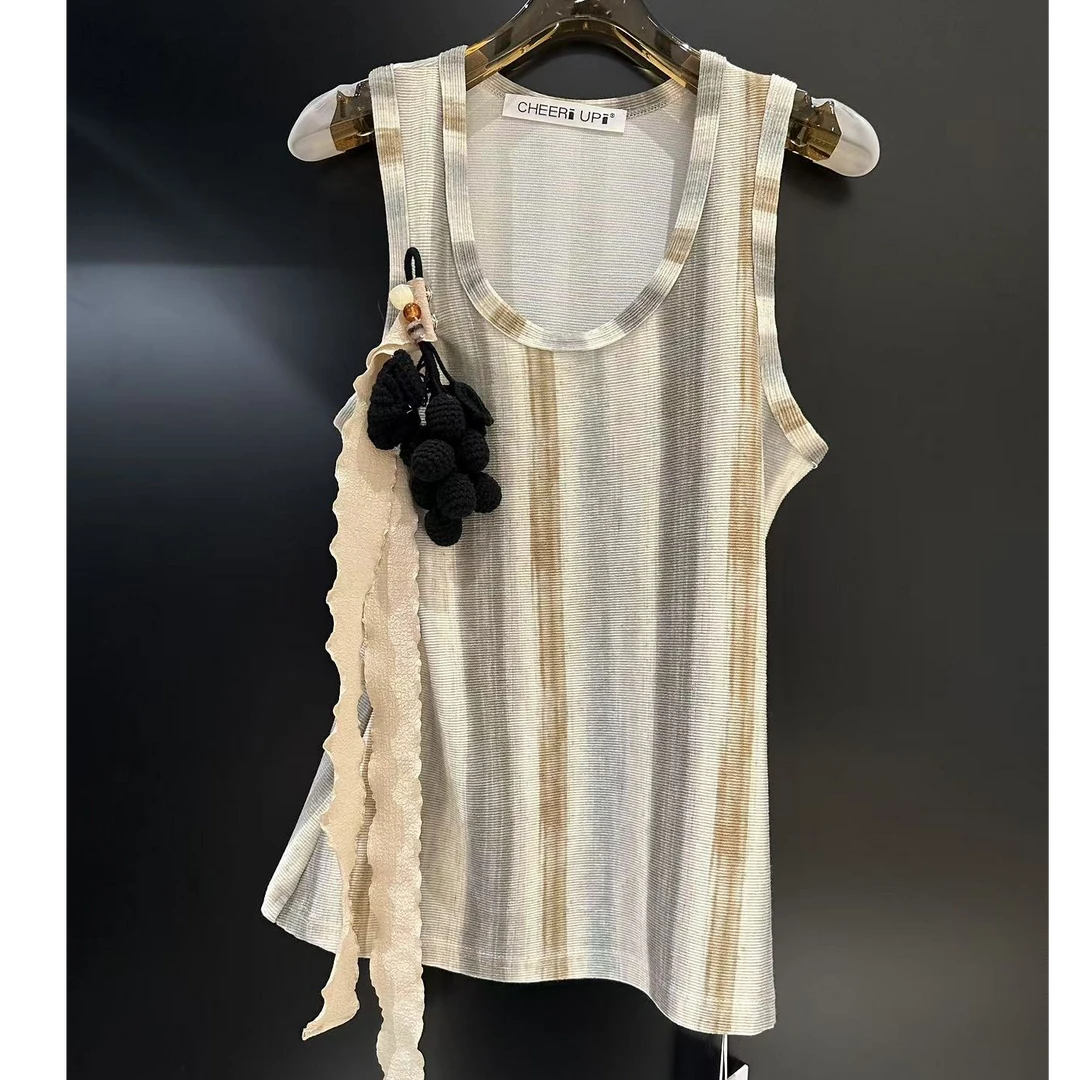 CHEER UP葡萄修身背心