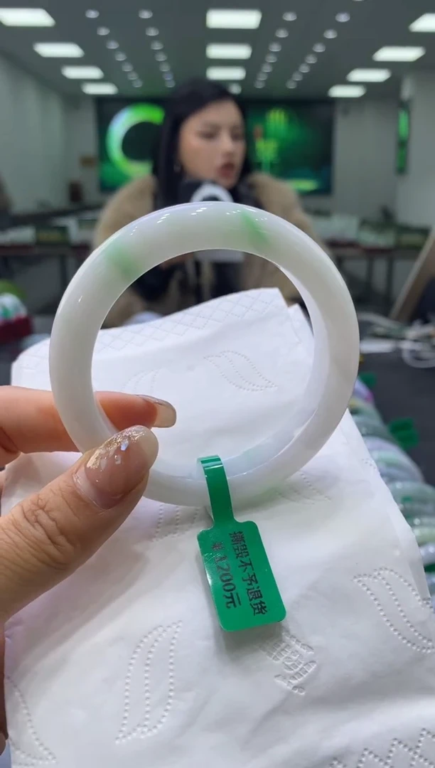 未镶嵌手镯翡翠锦**李00002294