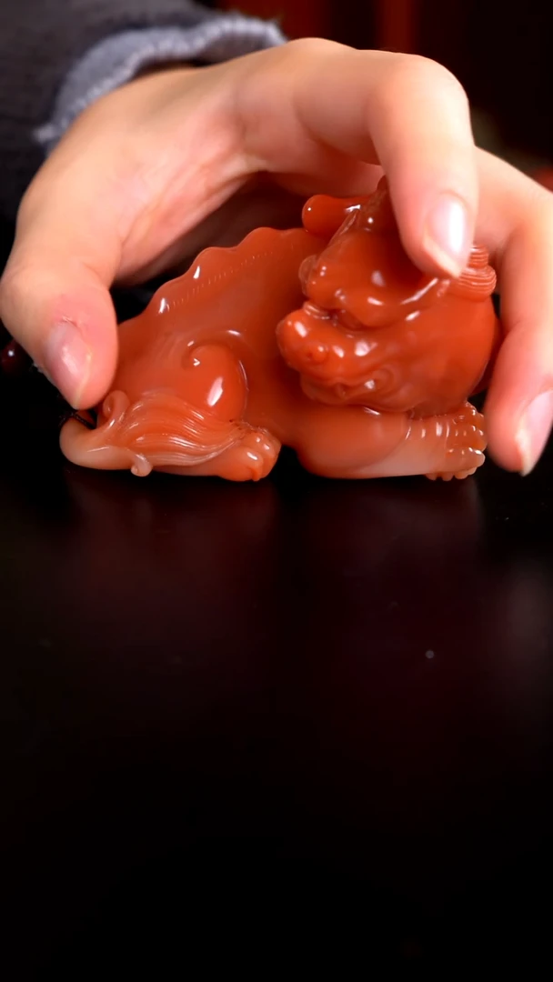 寿山石小*寿山石手把件