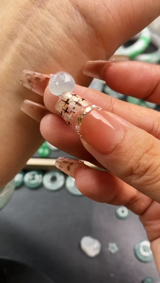 裸石翡翠福利品 金蟾