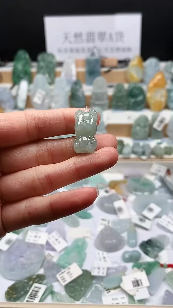 项链未镶嵌翡翠20小熊