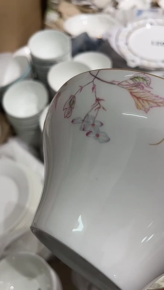 瓷6.5碗1个隆达骨瓷