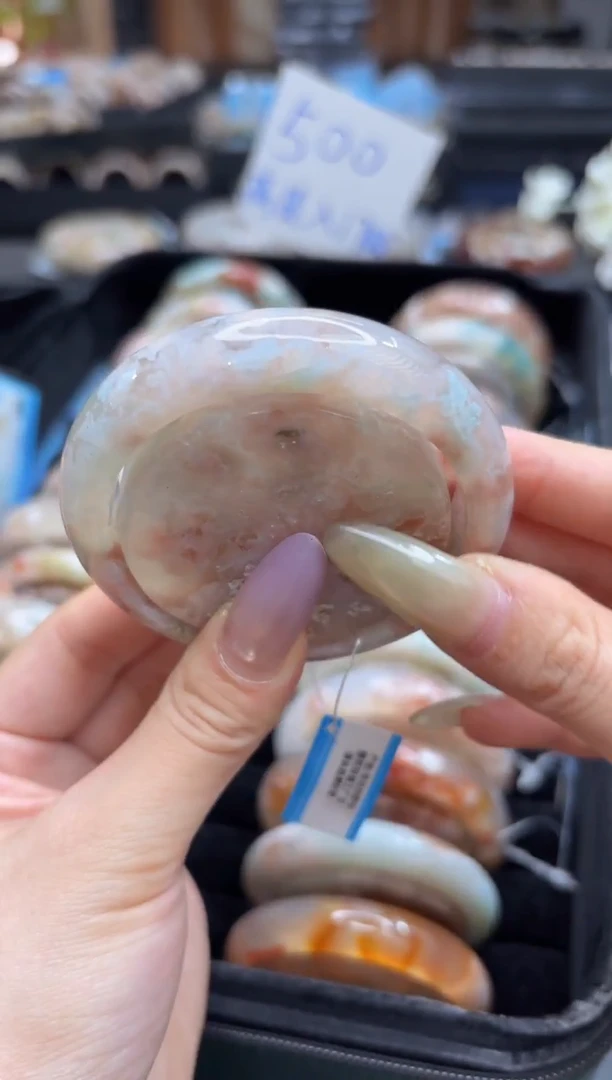 未镶嵌手镯石英质玉C338(56圈赠送镯心)