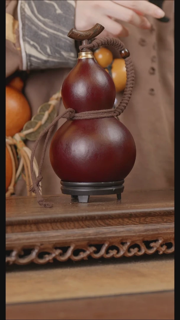 60号精品天然大漆酒葫芦一物一拍~