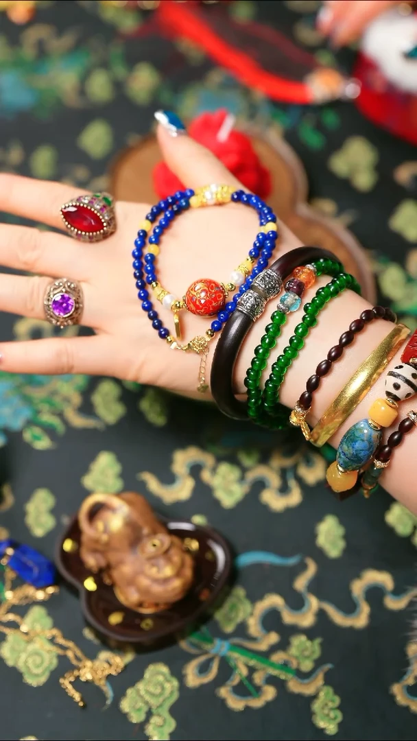 铜 大漆33333 手链DQXL007