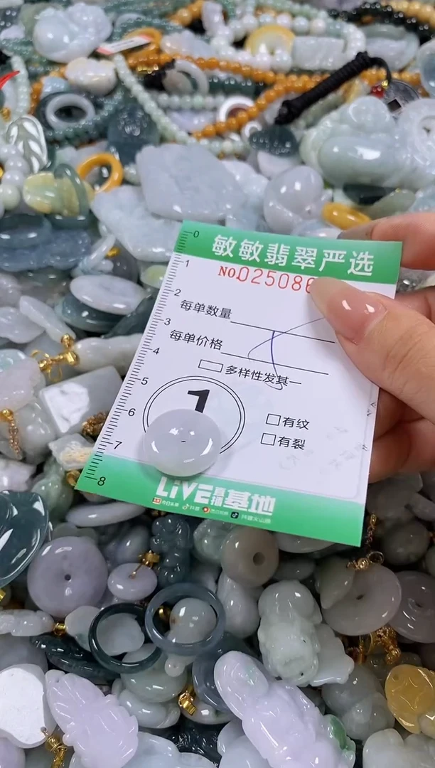 翡翠未镶嵌颈饰闪购0250866