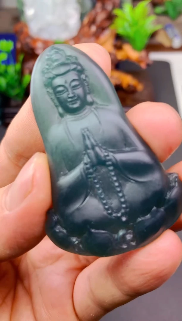 未镶嵌定制翡翠浮***—挂件