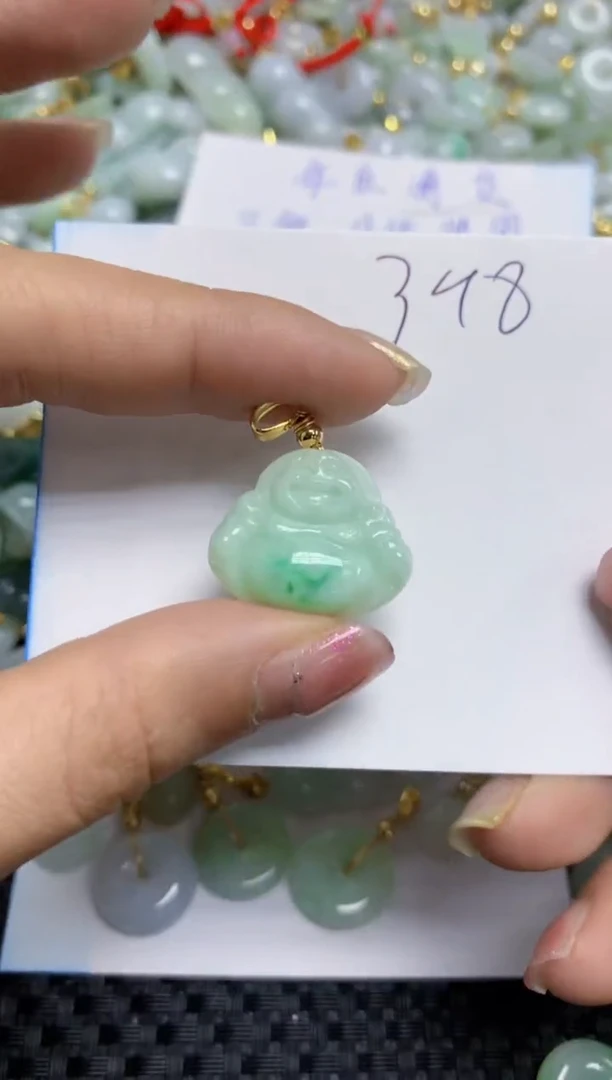 【闪购商品】翡翠颈饰合金   天然A货翡翠