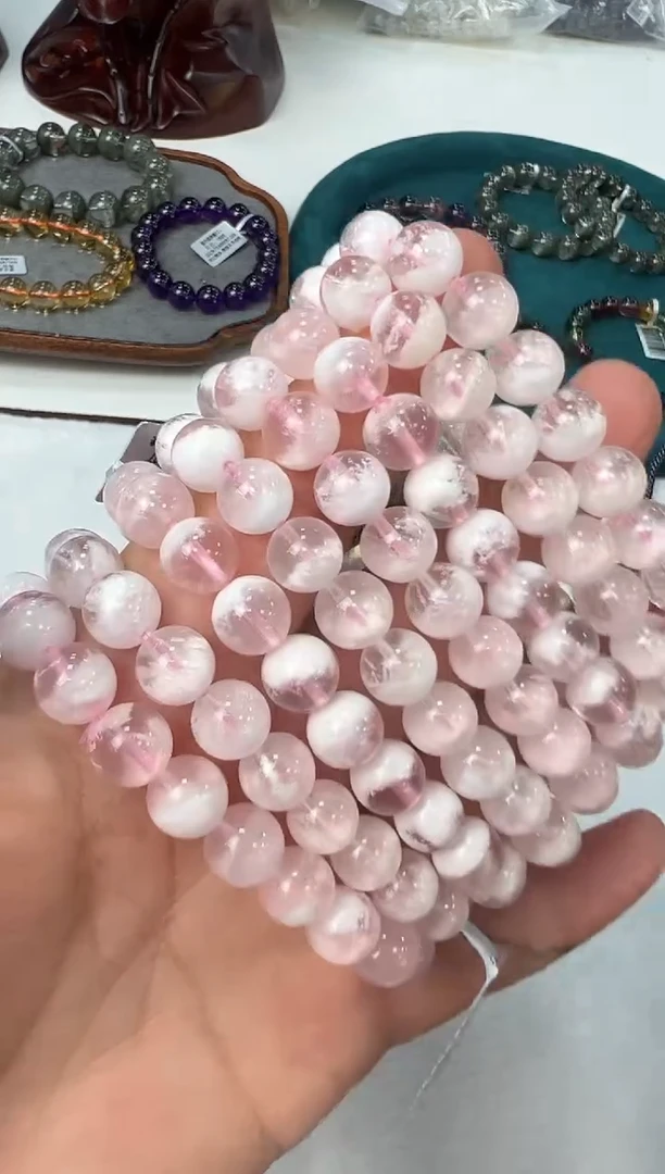 【闪购商品】水晶手链未镶嵌XL3396约9mm多样性发一件