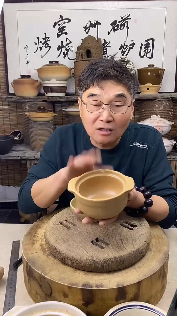 土陶迷你一人食炖盅煨汤小土锅（可明火.可干烧）