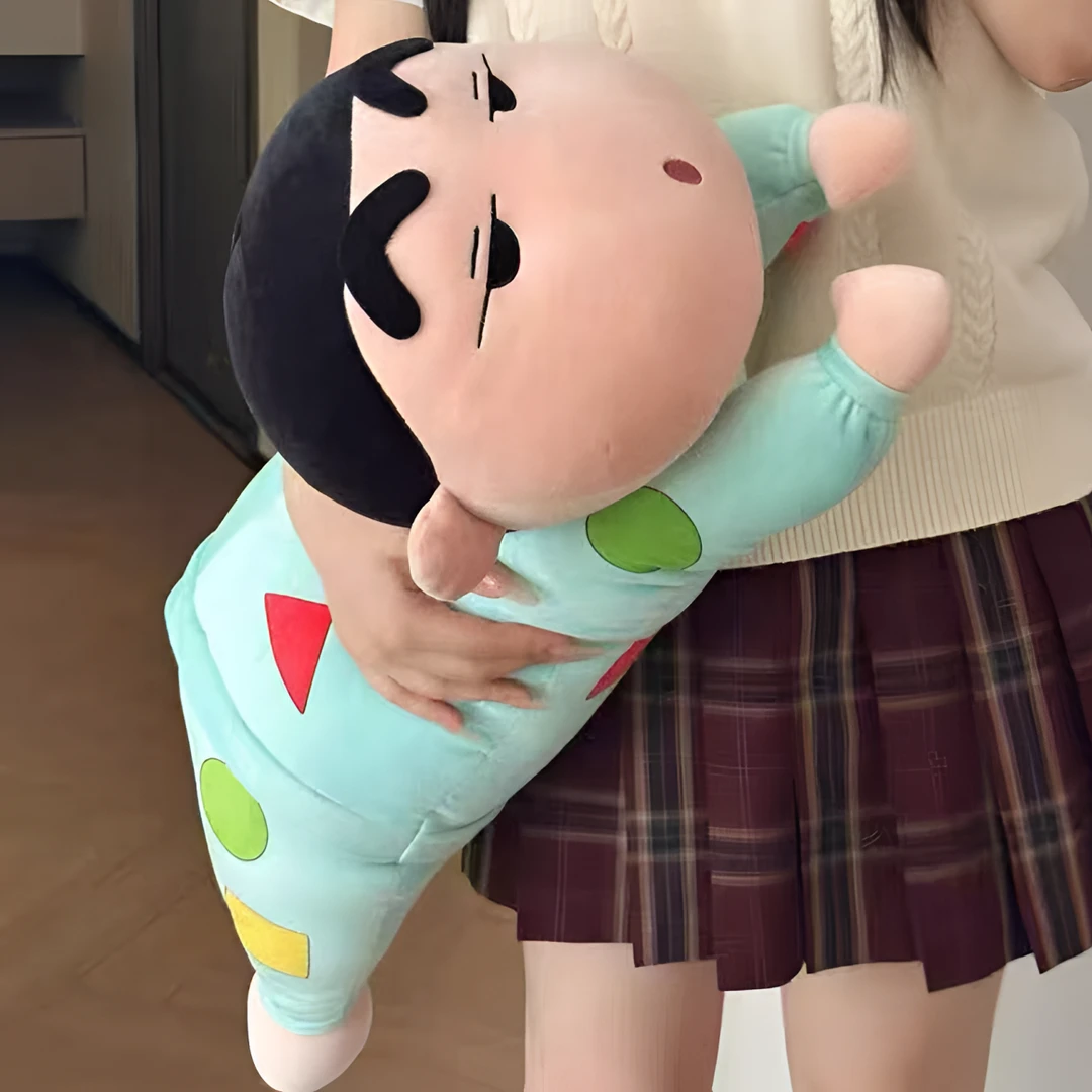 趴款睡衣小新毛绒玩具公仔玩偶靠垫陪睡抱枕送女生节日生日礼物