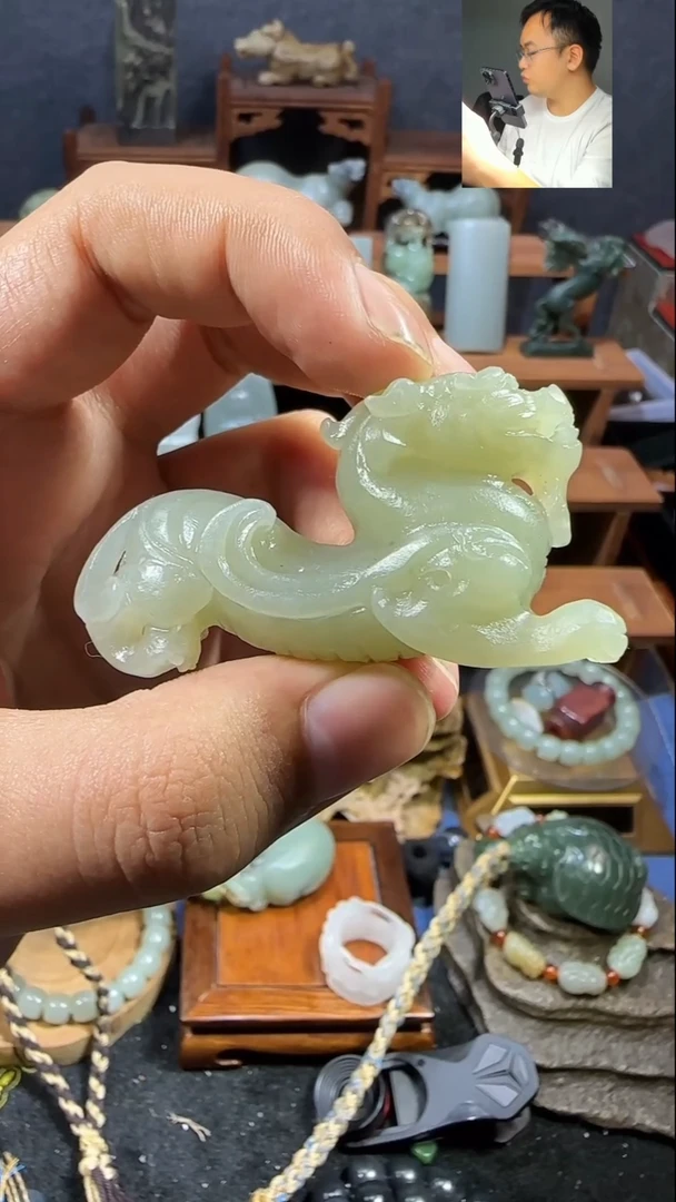 吊坠(不含链)未镶嵌和田玉1
