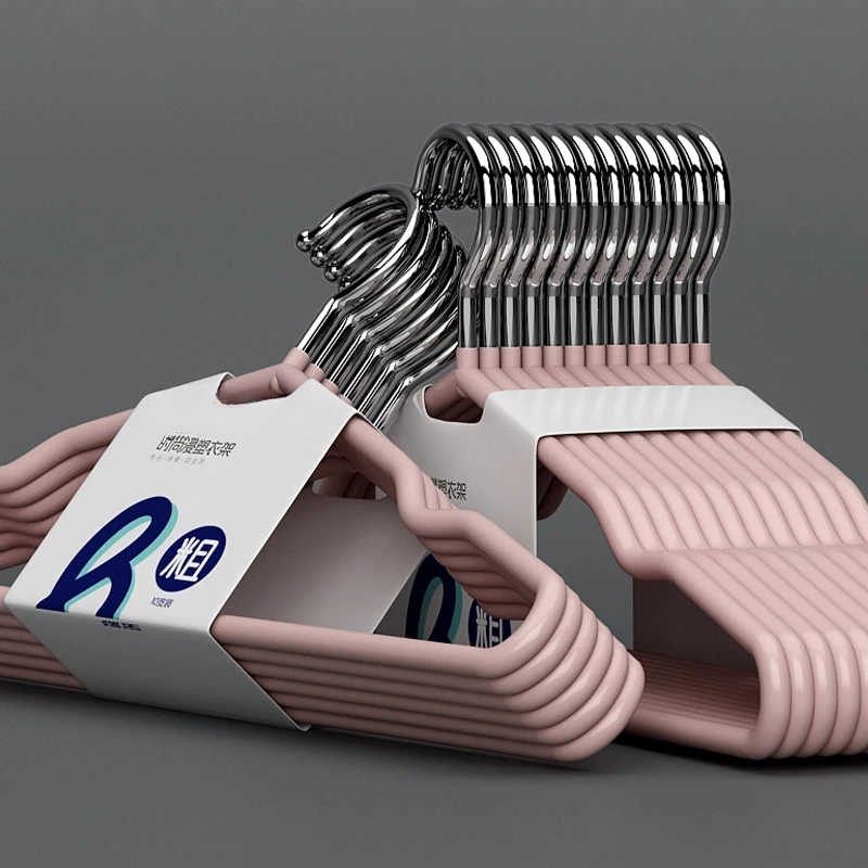 【3O枝】家用成人衣架加厚加长衣服防滑学生宿舍晾衣架粗撑子衣挂