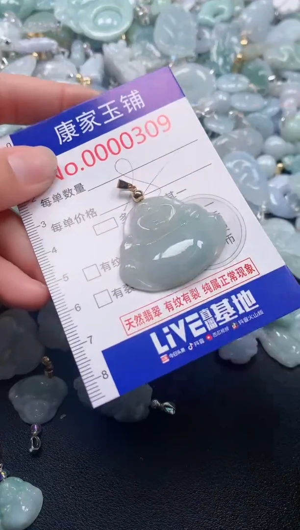 吊坠(不含链)未镶嵌翡翠309