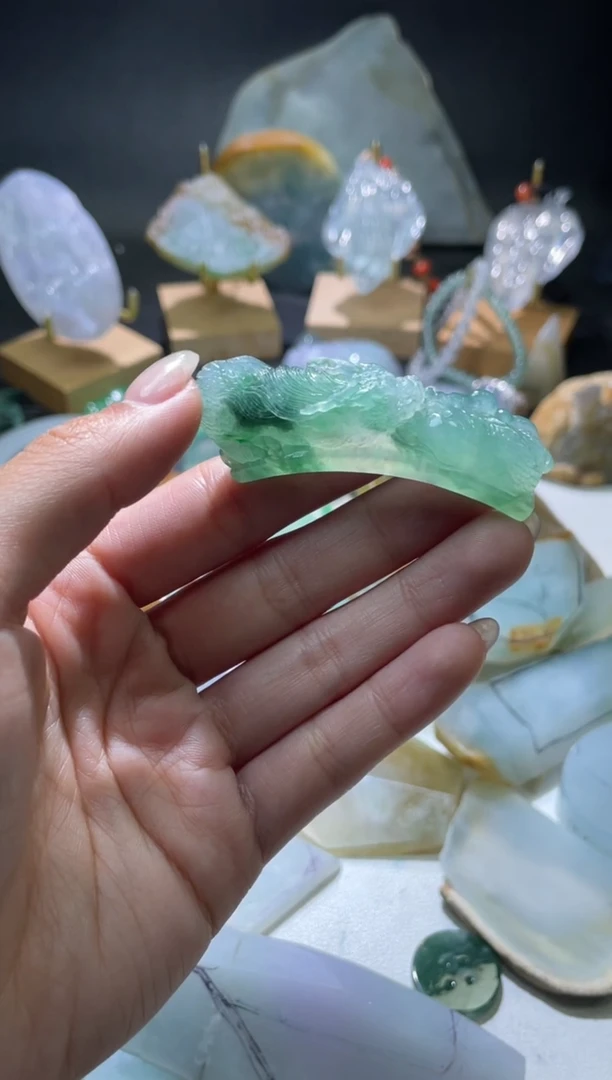 未镶嵌定制翡翠定制料子