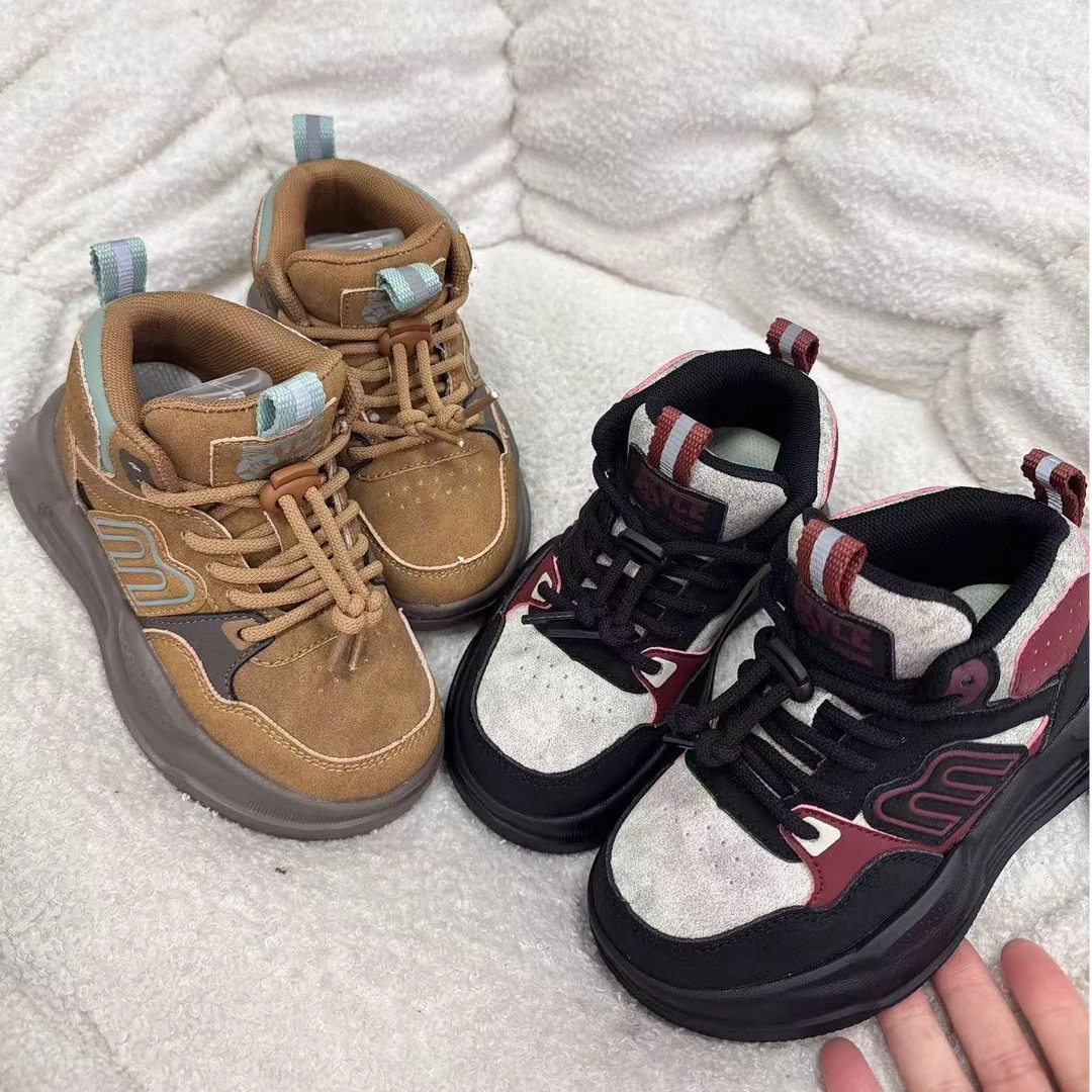 25378-1牧歌家儿童高端超轻百搭舒适运动板鞋