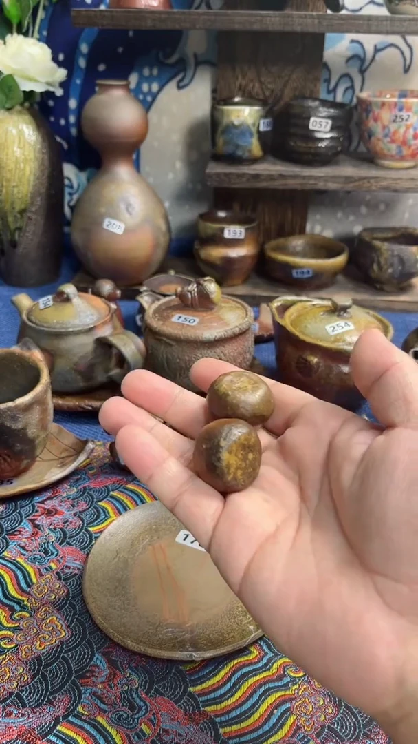 【闪购商品】球球日式备前烧茶具茶器茶周边