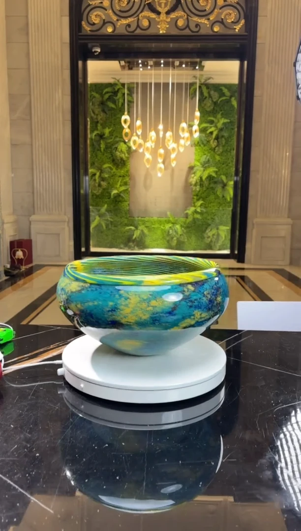 【闪购商品】茶宠AJ06516艺术琉璃聚宝盆