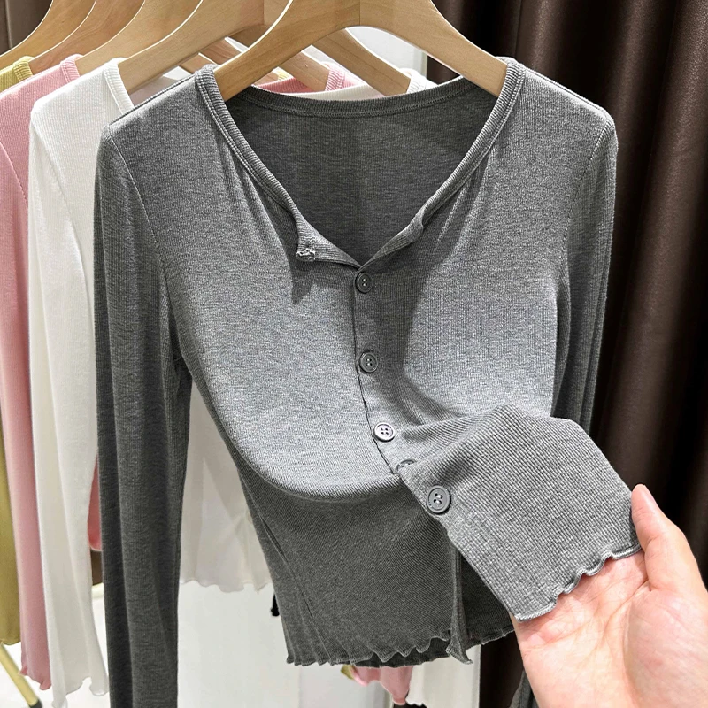 防晒开衫女爆款春秋吊带裙外搭薄款针织披肩木耳边冰丝罩衫外套