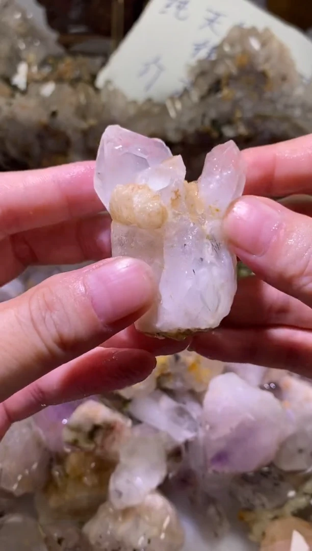 未镶嵌珠宝半成品水晶106号四川超七花园水晶