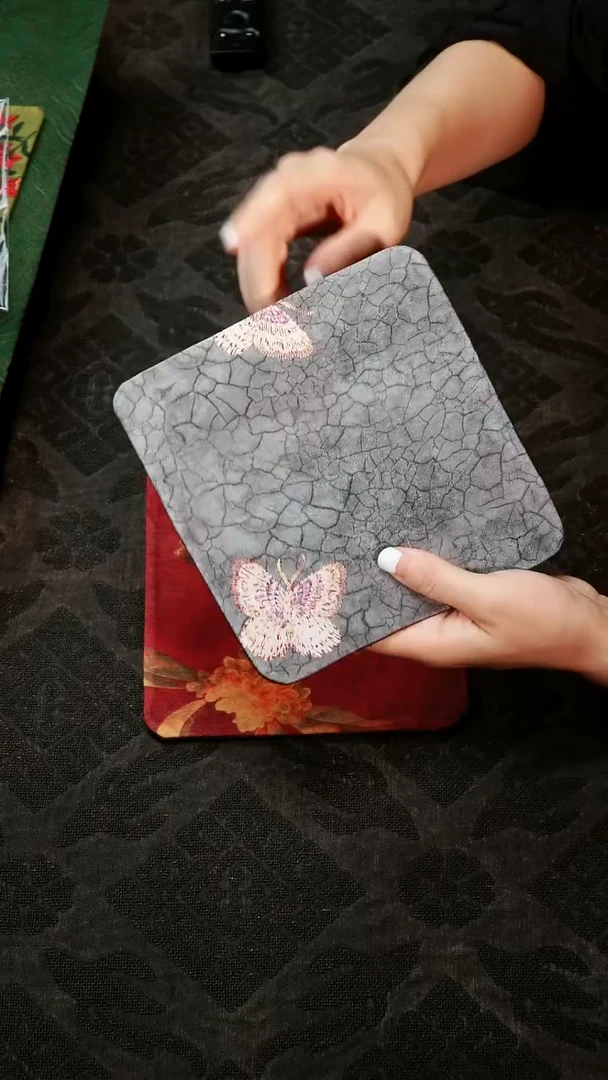 别具一阁布艺尺寸14反面黑