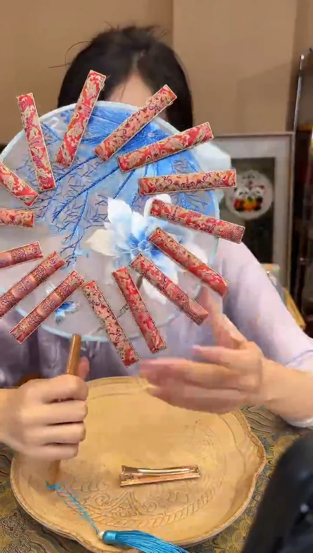 刺绣苏绣世家非遗手工（边夹）