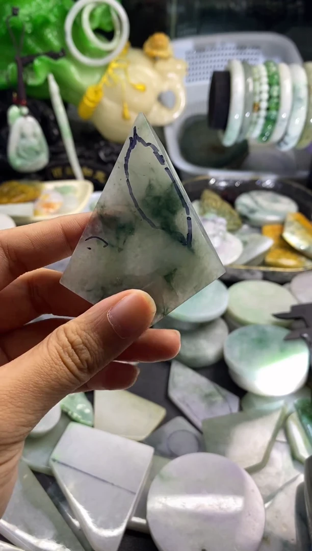 裸石翡翠A货翡翠
