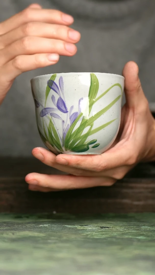 【闪购商品】青诗集手工手绘瓷器