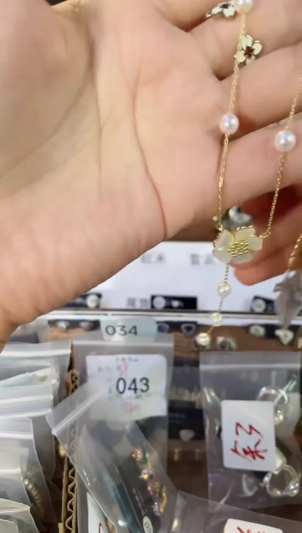 铜合金锆石合金时尚饰品  里7551