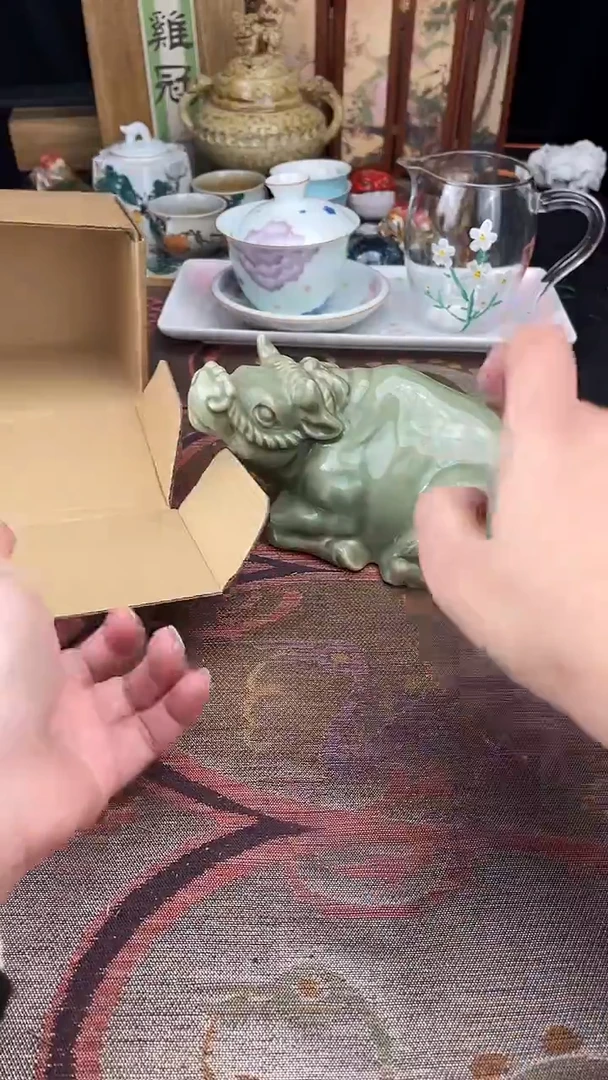 瓷片散瓷默认微瑕，看清尺寸品相再拍