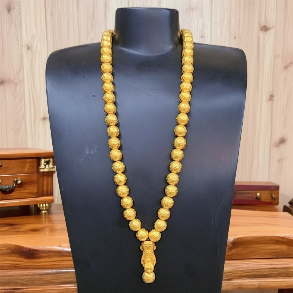 合金项链 合金项链 KS366Nurluk  狮子头皮球项链长度60