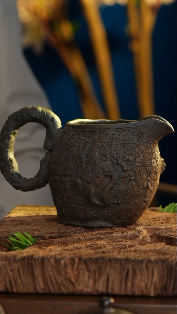 【闪购商品】【1078】纯手工仿生公道杯