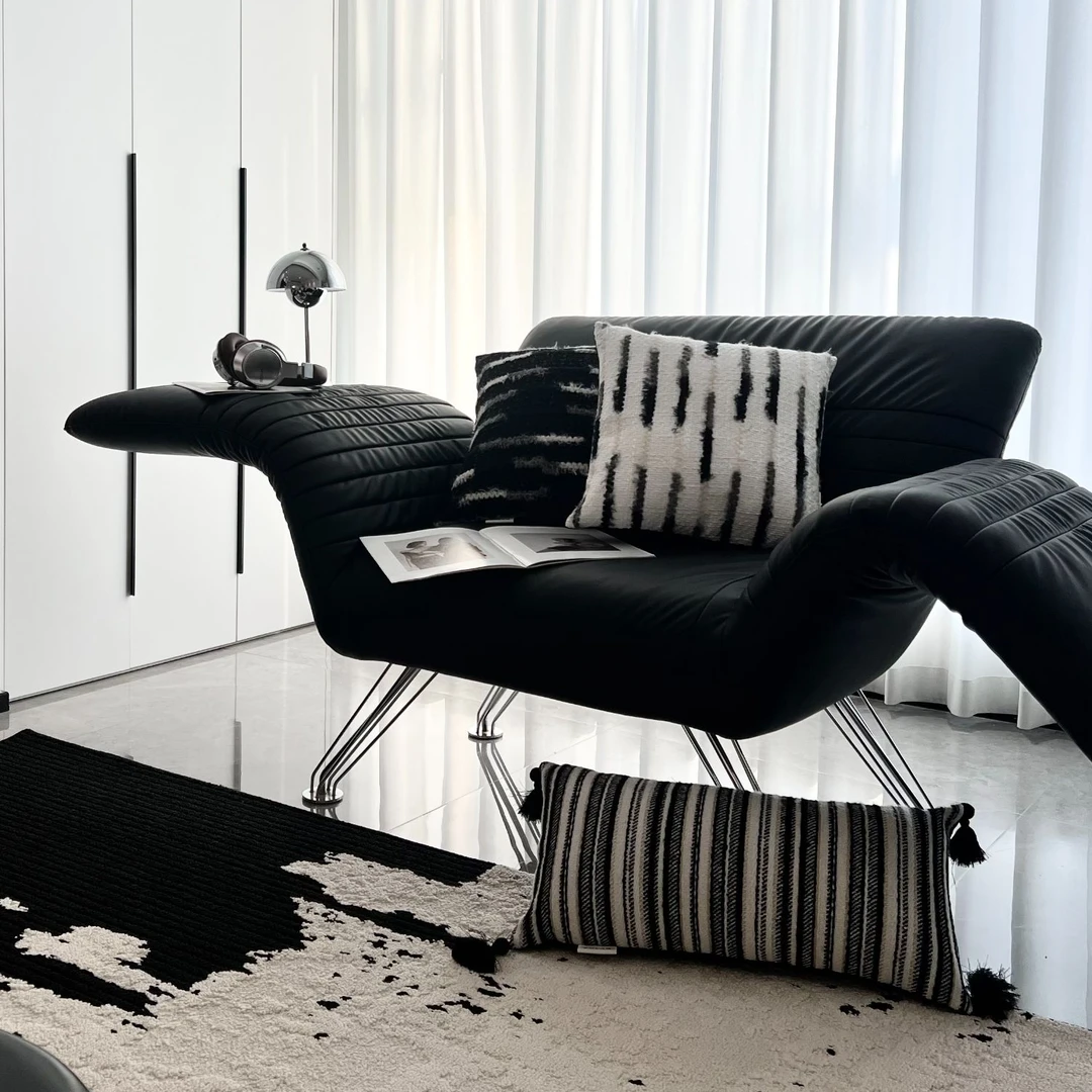 【巴斯塔姆】设计师款抱枕高级感轻奢沙发客厅样板房腰枕靠枕套