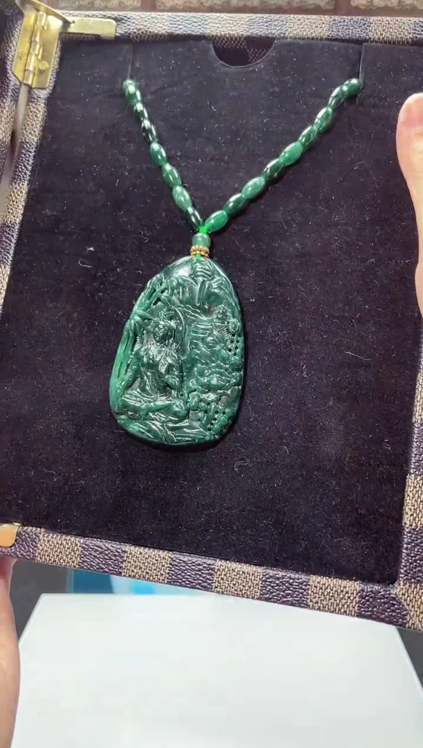 颈饰未镶嵌翡翠X-@@KJZM111235多样性发一