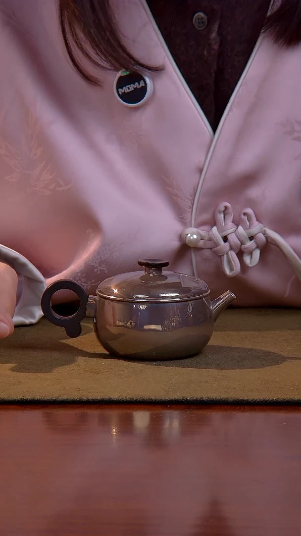 浮丘山房 茶余 紫皮 足银 泡壶