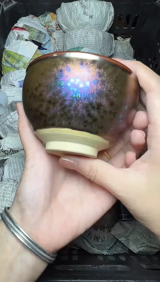 茶盏满天星 盏三疯建盏茶器